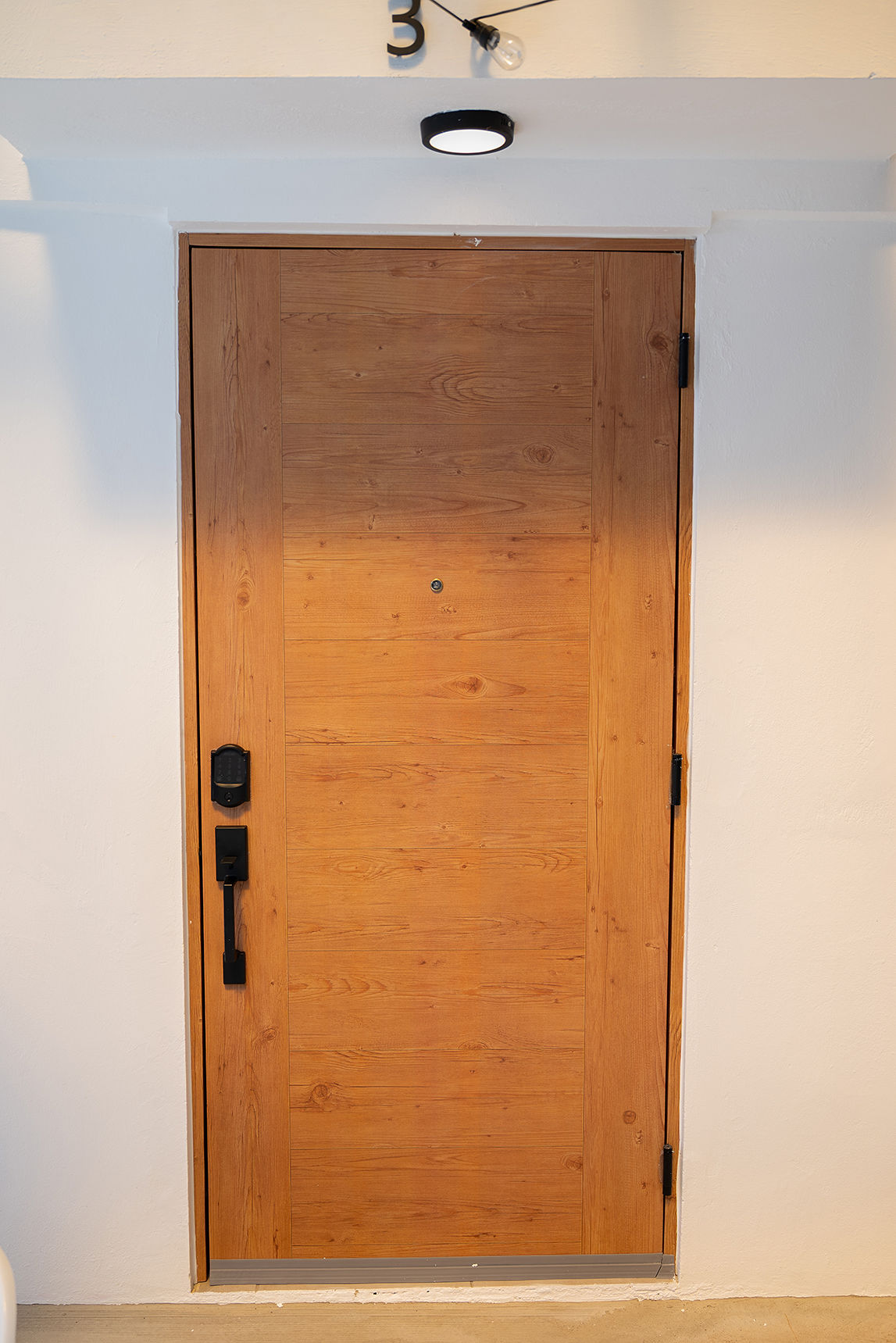 Puertas exteriores de madera